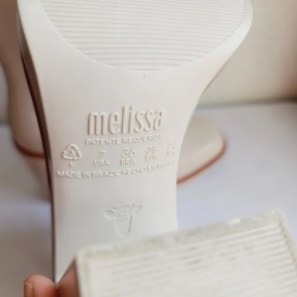 Melissa Classic Cream Ankle Boots Size 7 - Picture 12 of 12